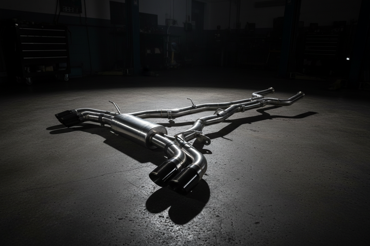 CarBahn BMW G9X M5 Stainless Steel Exhaust System