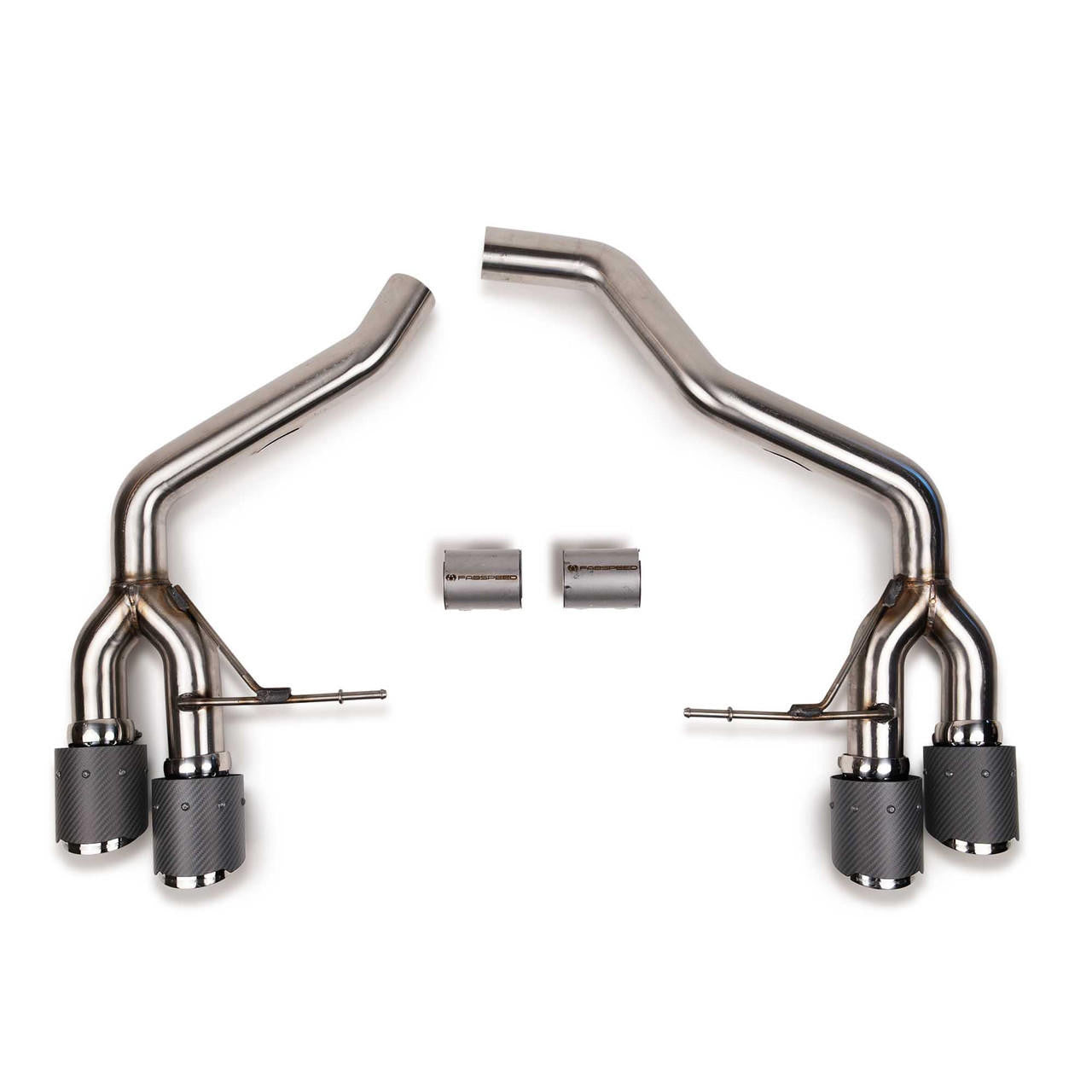 Fabspeed Porsche Macan S / GTS V6 Rear Slip-on Sport Exhaust (2019 - 2022+)