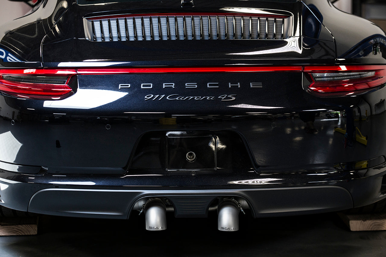 Soul Performance Porsche 991.2 Carrera (with PSE) Trackback Turbo Back Exhaust