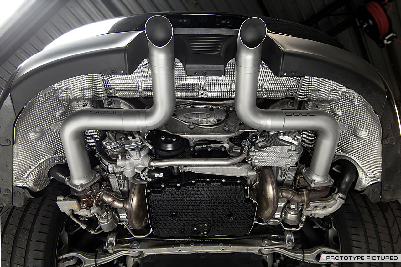 Soul Performance Porsche 991.2 Carrera (with PSE) Trackback Turbo Back Exhaust