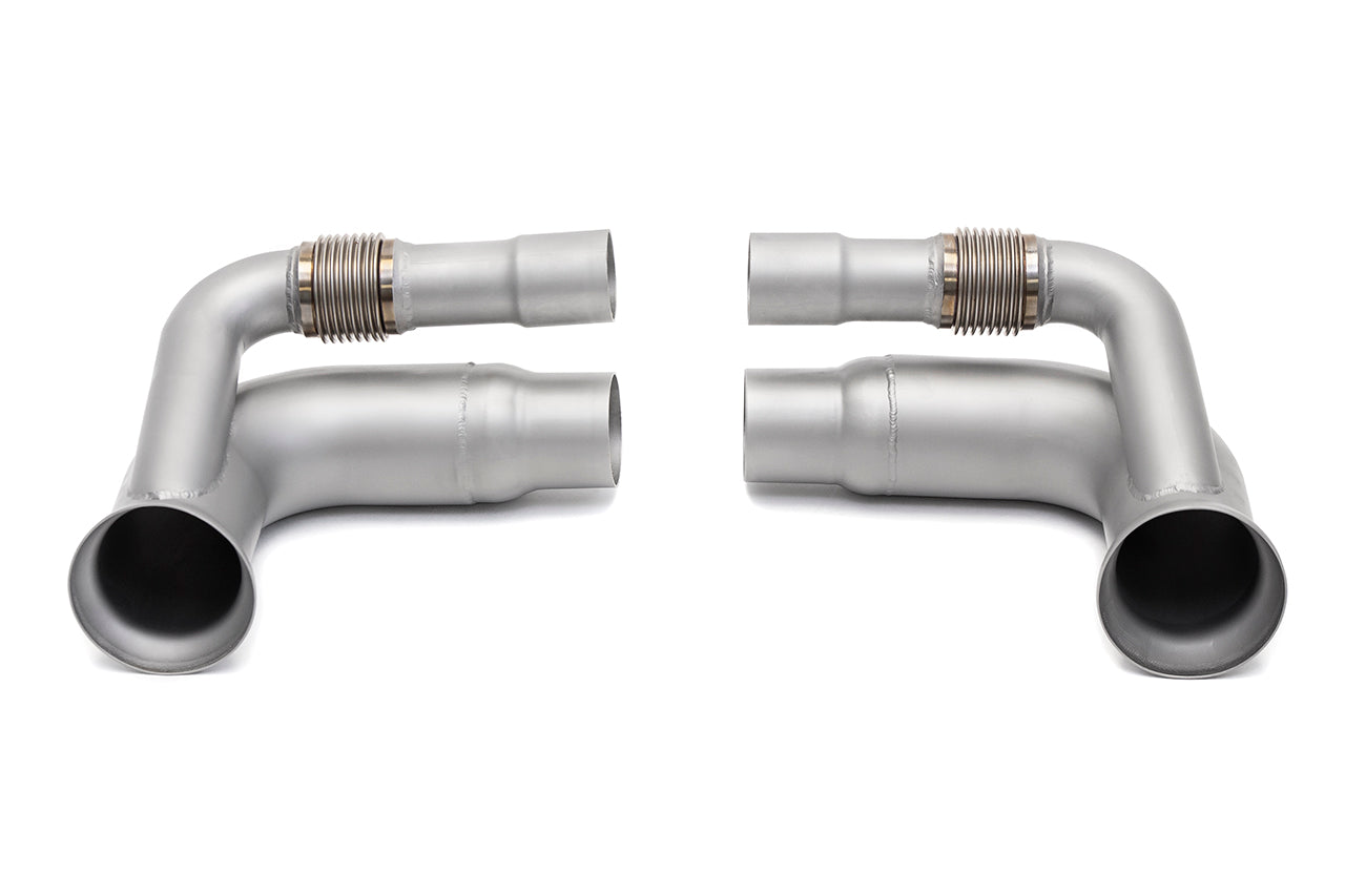 Soul Performance Porsche 991 GT3 / GT3 RS / 911R Side Muffler Bypass Pipes