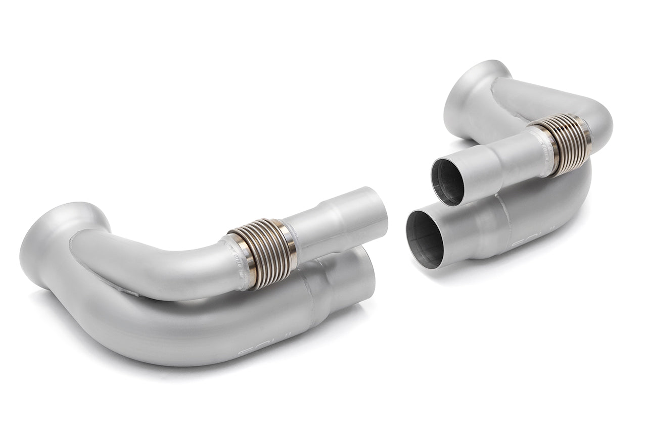 Soul Performance Porsche 997 GT3 Side Muffler Bypass Pipes