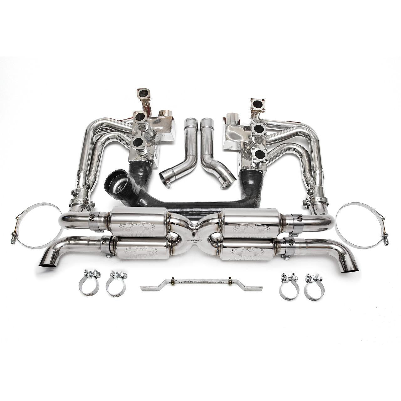 Fabspeed Porsche 964 Carrera RSR Header Muffler Kit (1989-1994)