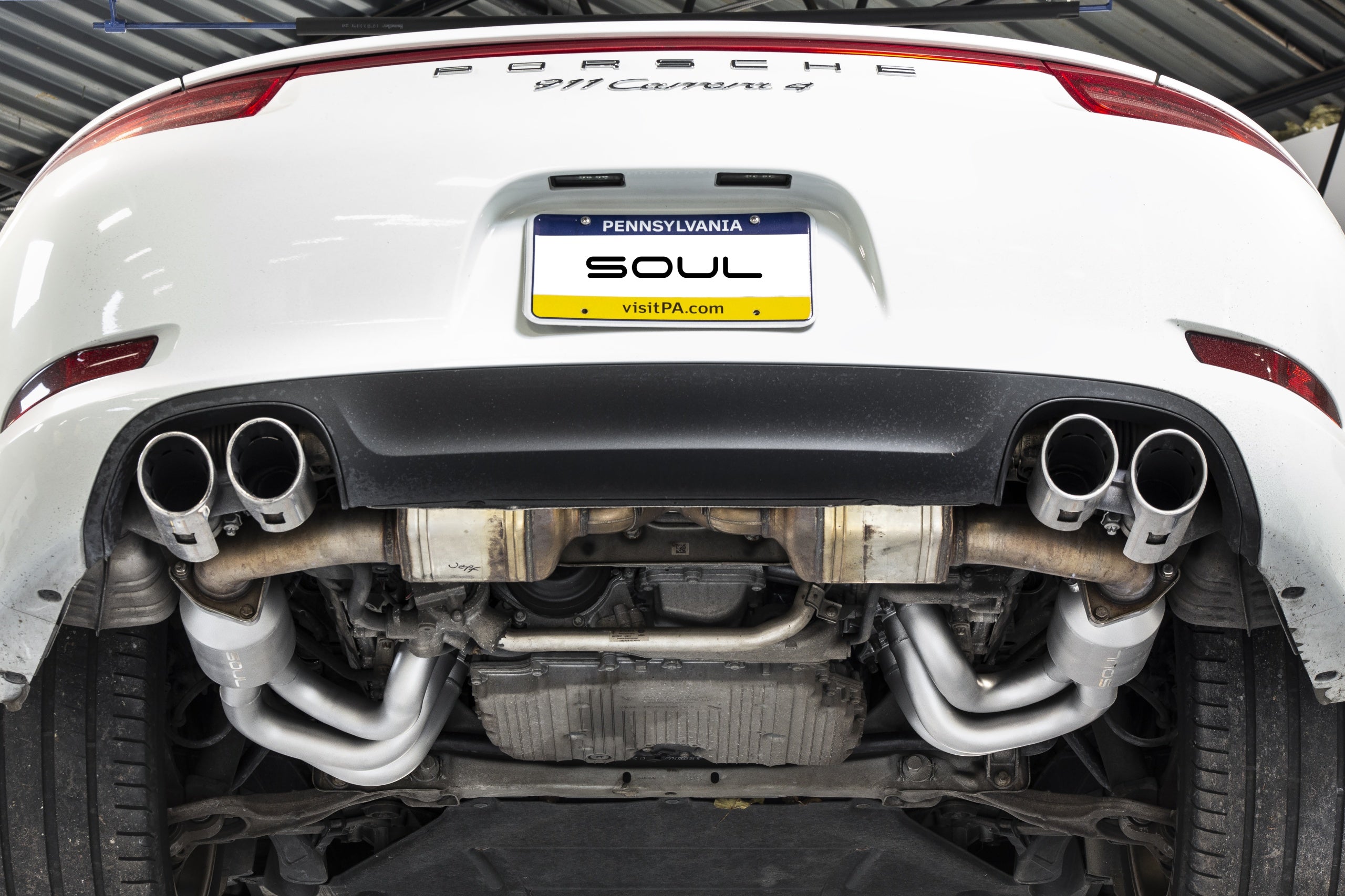 Soul Performance Porsche 991.1 Carrera Long Tube Street Headers