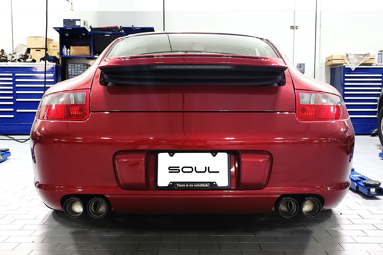 Soul Performance Porsche 997.1 Carrera Muffler Bypass Pipes