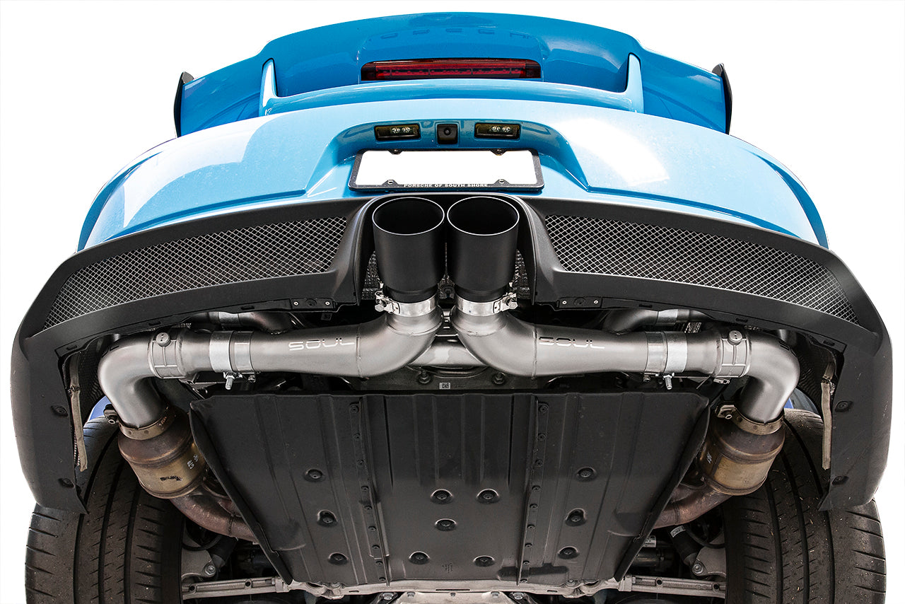 Soul Performance Porsche 991 GT3 / GT3 RS / 911R Center Muffler Bypass Exhaust