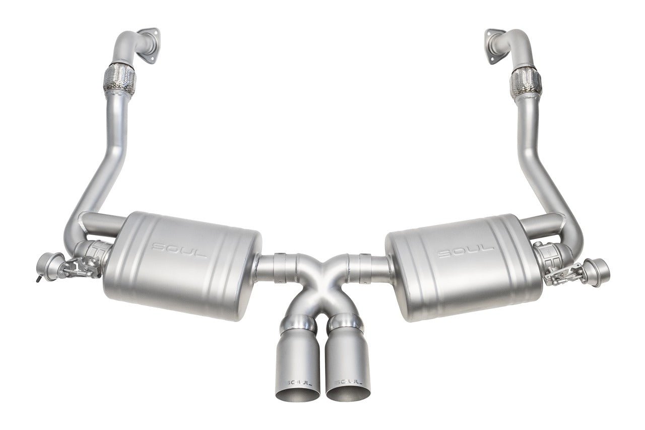 Soul Performance Porsche 987.2 Boxster / Cayman Valved Exhaust System