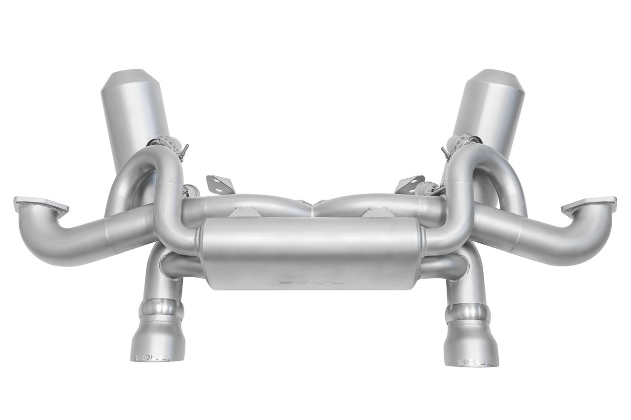 Soul Performance Porsche 718 GT4 RS / Spyder RS Valved Exhaust System