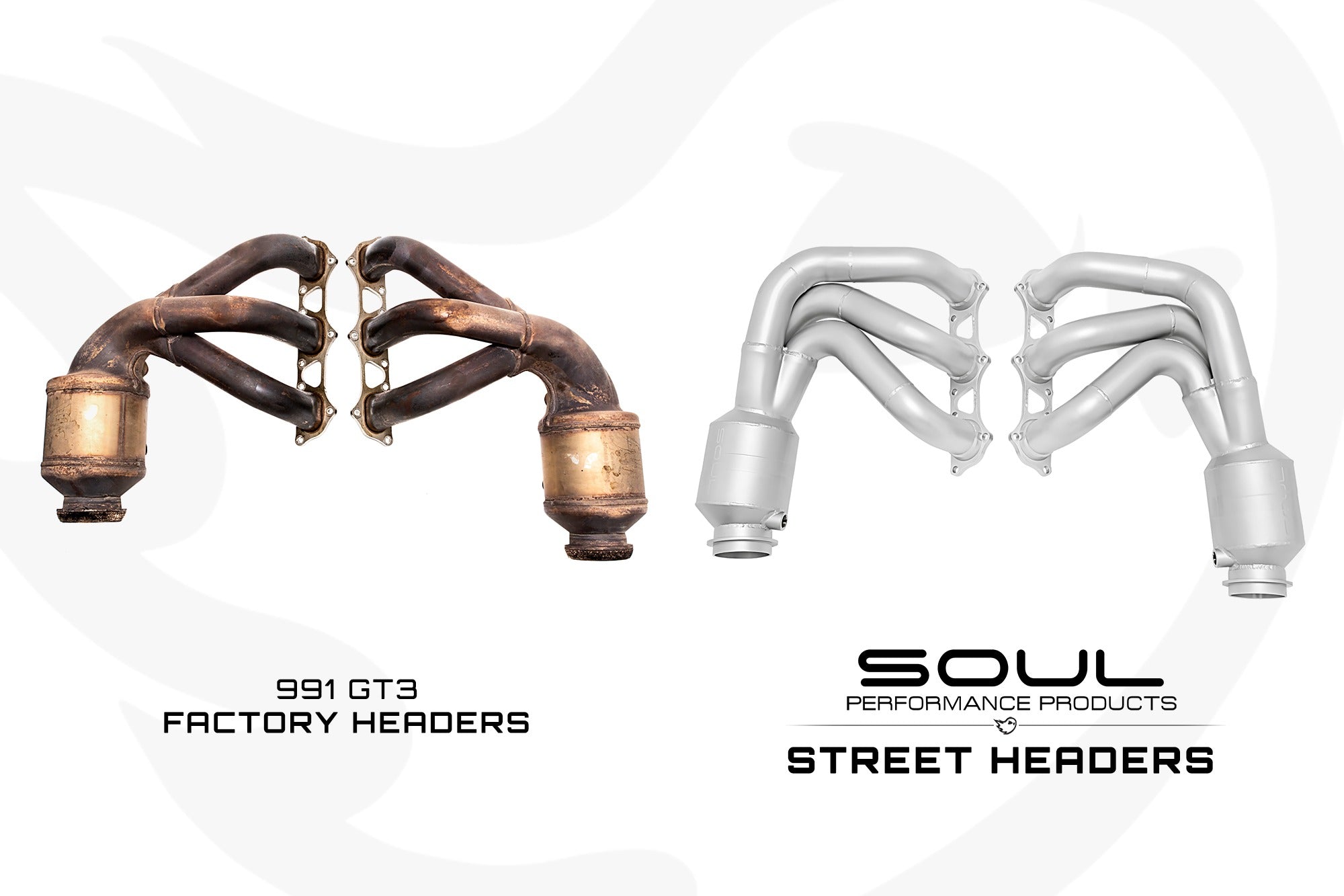 Soul Performance Porsche 991 GT3 Street Headers