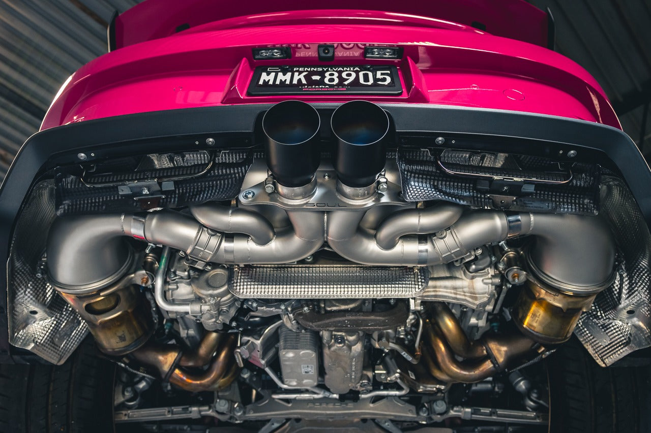 Soul Performance Porsche 992.2 GT3 Valved Exhaust System