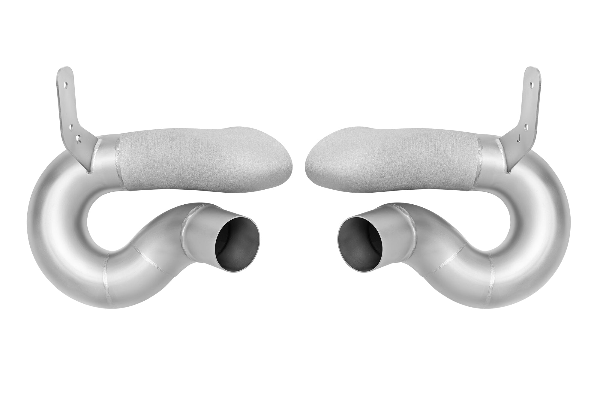 SOUL Turbo S Muffler Bypass Pipes rear