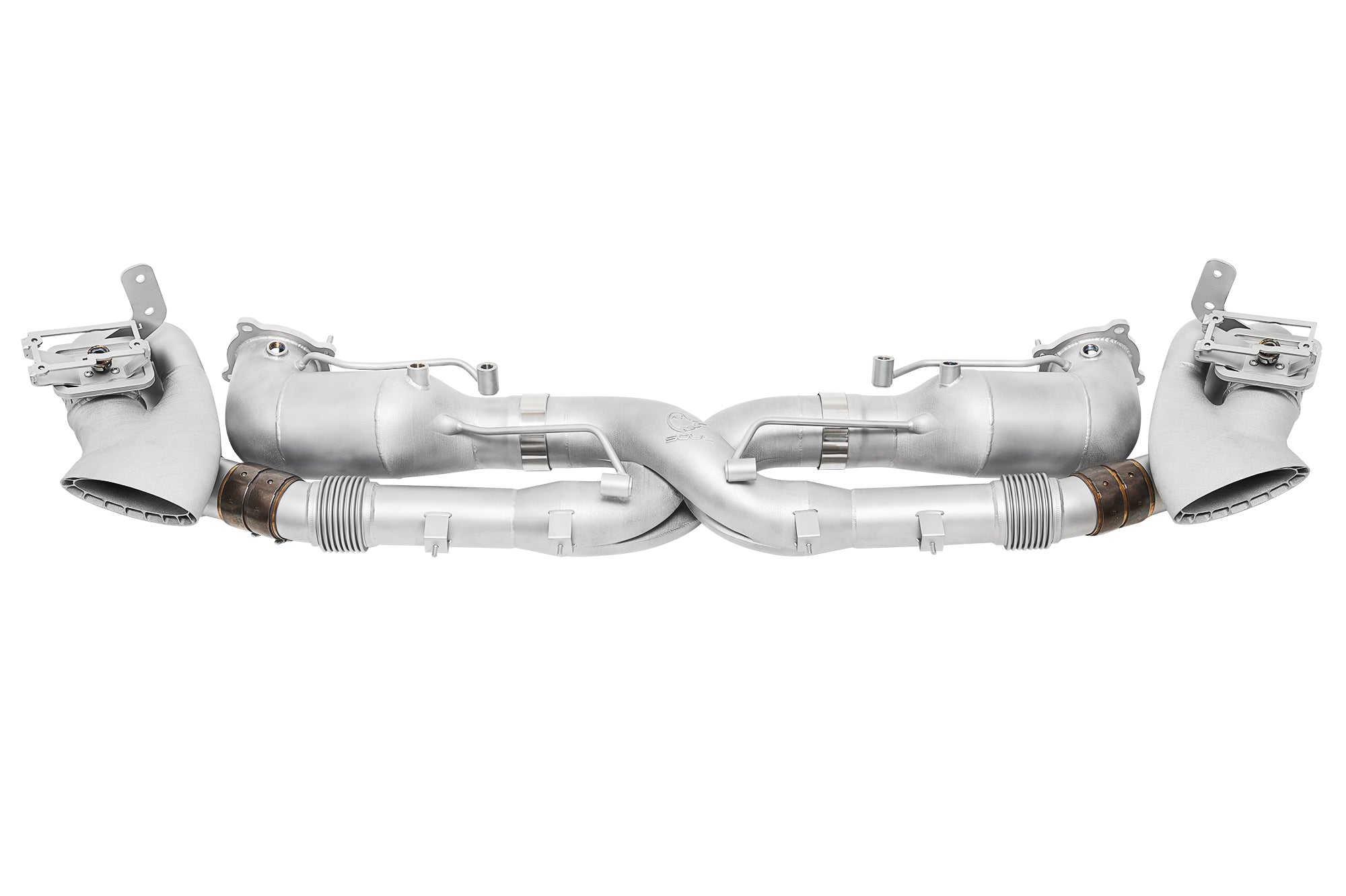 SOUL Porsche 992.2 Turbo S Valved Exhaust Package