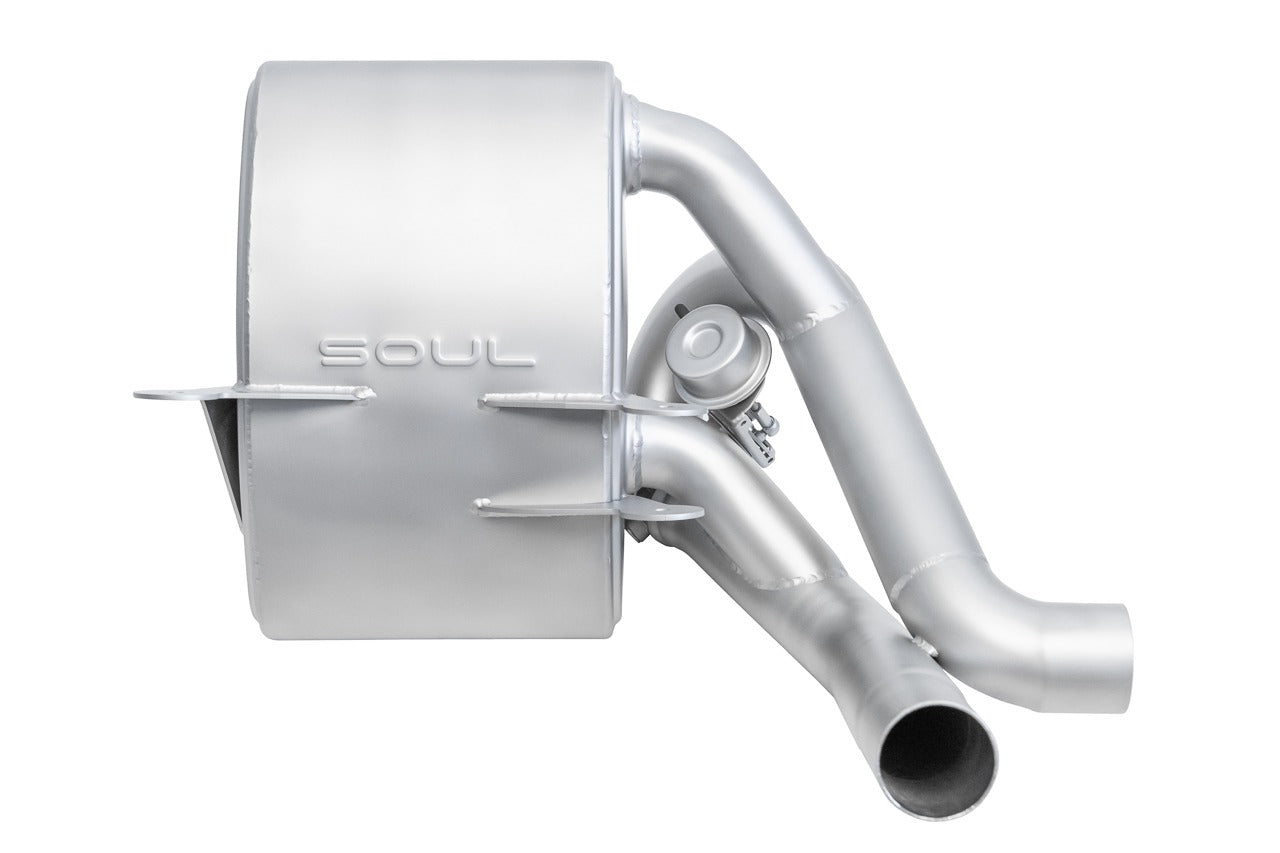 Soul Performance Porsche 997.2 Carrera Valved Side Mufflers