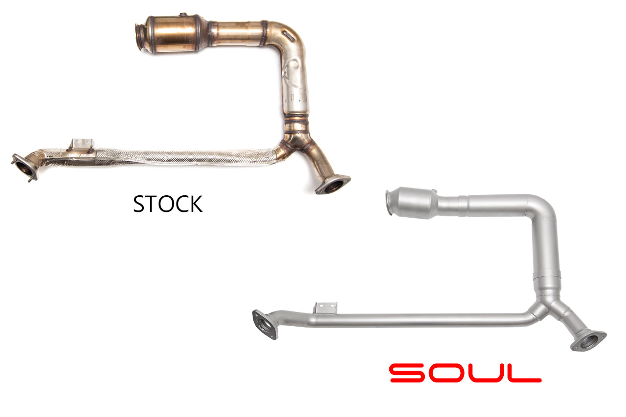 Soul Performance 718 Boxster / Cayman Competition Downpipe Conversion Kits