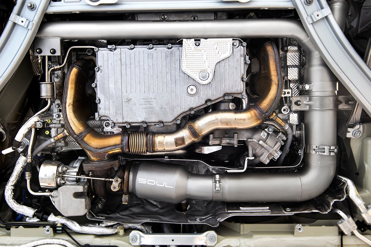 Soul Performance 718 Boxster / Cayman Sport Catalytic Converter Downpipe