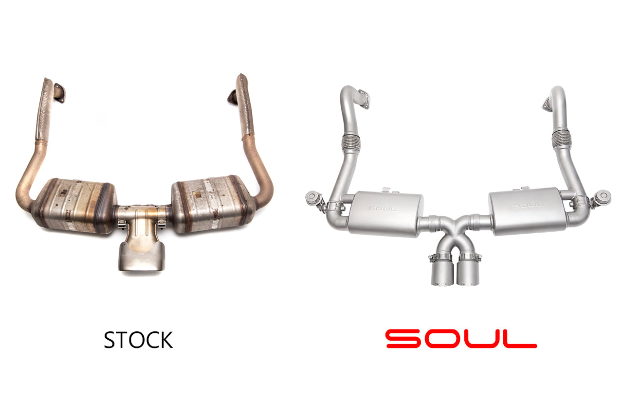 Soul Performance 718 Boxster / Cayman Valved Exhaust System