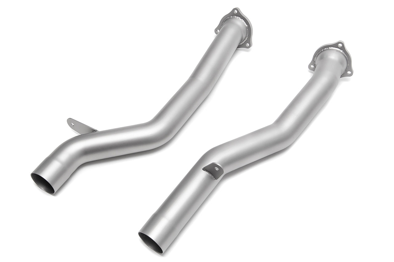 Soul Performance Porsche 958.2 Cayenne Secondary Cat Bypass Pipes