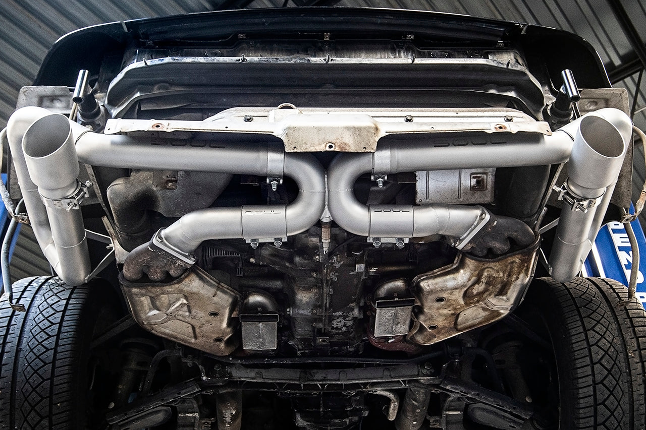 Soul Performance Porsche 993 Carrera Competition Muffler Bypass Exhaust
