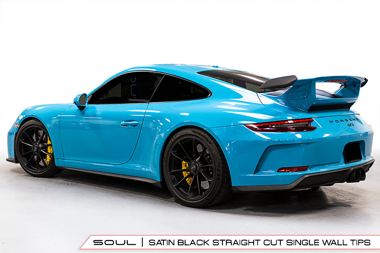 Soul Performance Porsche 991 GT3 / GT3 RS / 911R Center Muffler Bypass Exhaust