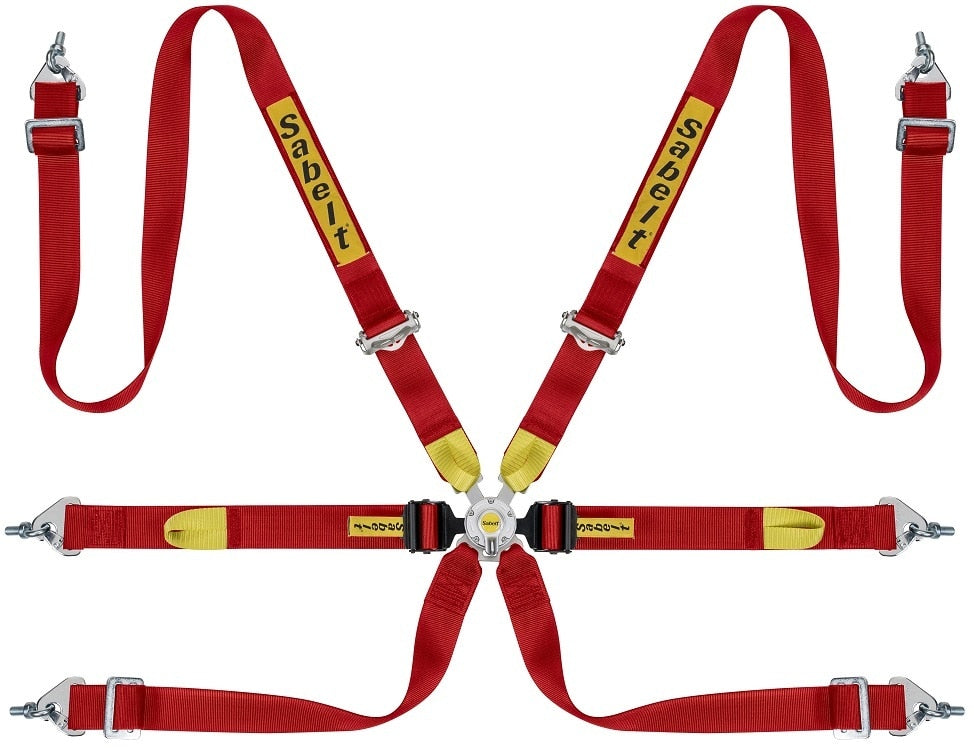 Sabelt Silver Series Enduro 6 Point Racing Harness