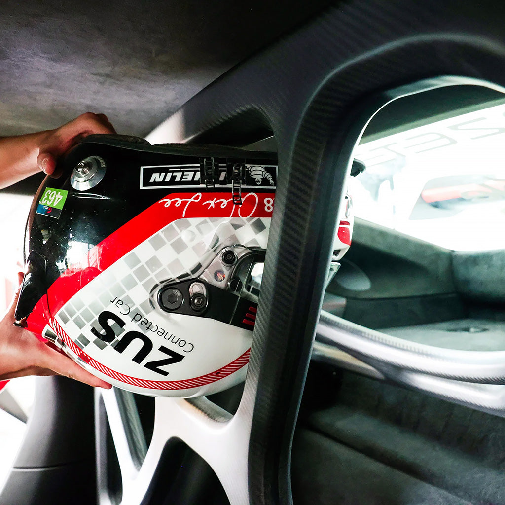 SilverRocket Seamless Carbon Roll Bar Porsche 991 & 992 GT3 GT3RS | FIA & TÜV