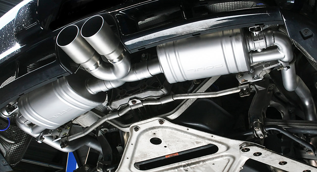 Soul Performance Porsche 987.2 Boxster / Cayman Valved Exhaust System
