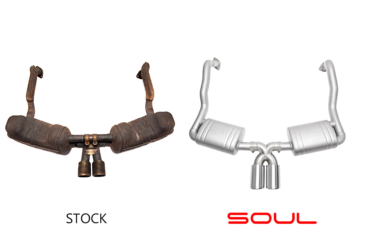 Soul Performance Porsche 981 Boxster / Cayman Performance Exhaust System