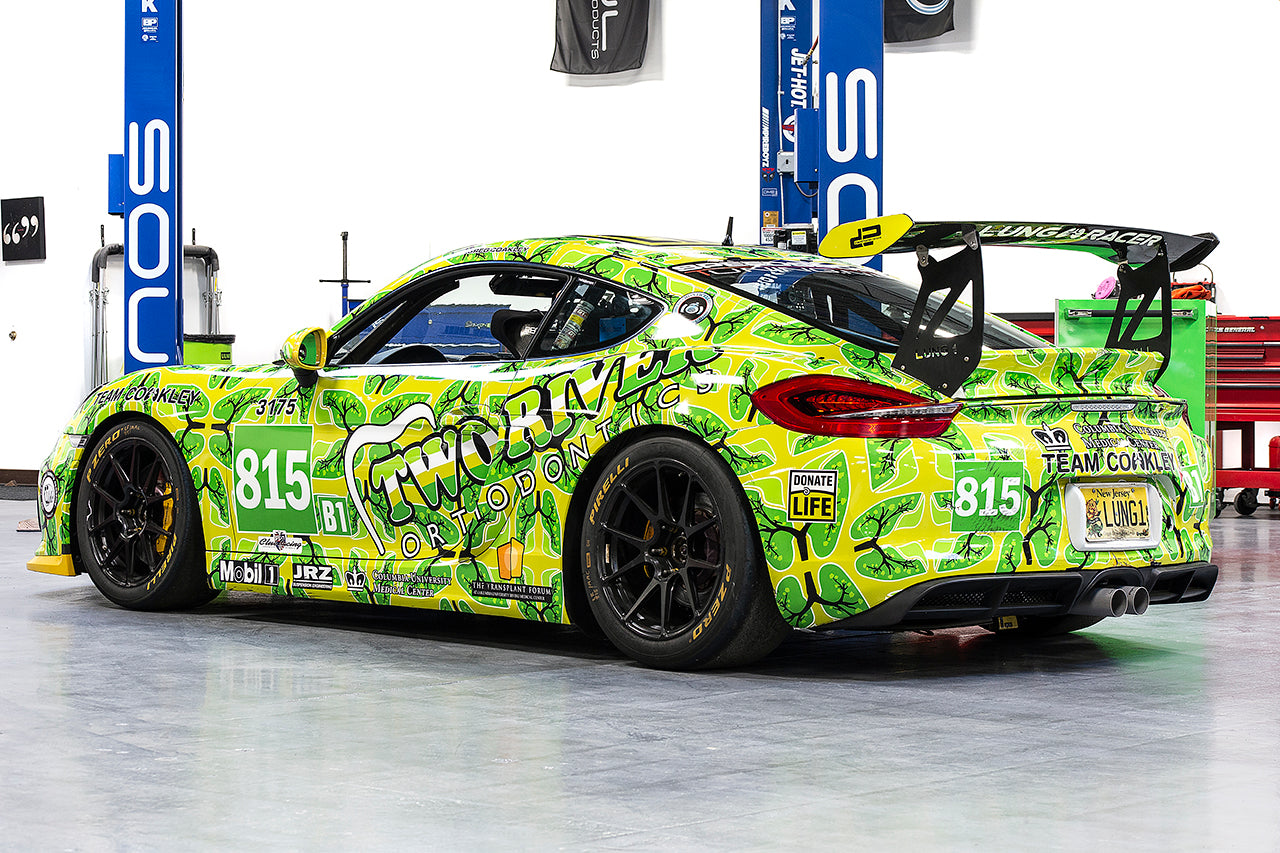 Soul Performance Porsche 981 GT4 / Boxster Spyder Race Exhaust System