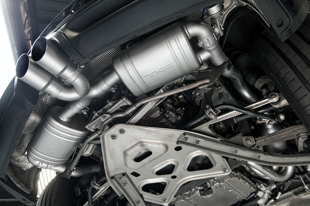 Soul Performance Porsche 981 Boxster / Cayman Valved Exhaust System