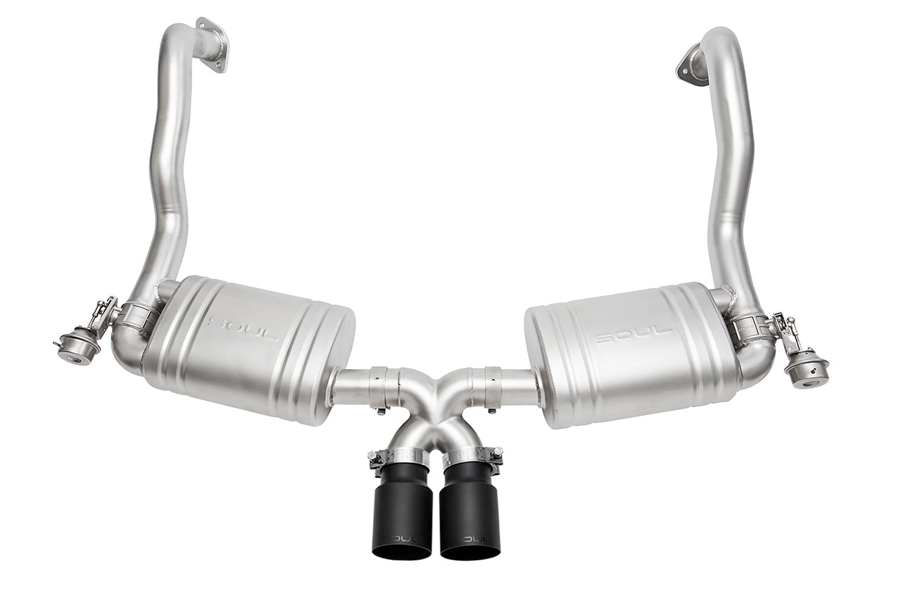 Soul Performance Porsche 981 GT4 / Boxster Spyder / Clubsport Valved Exhaust System