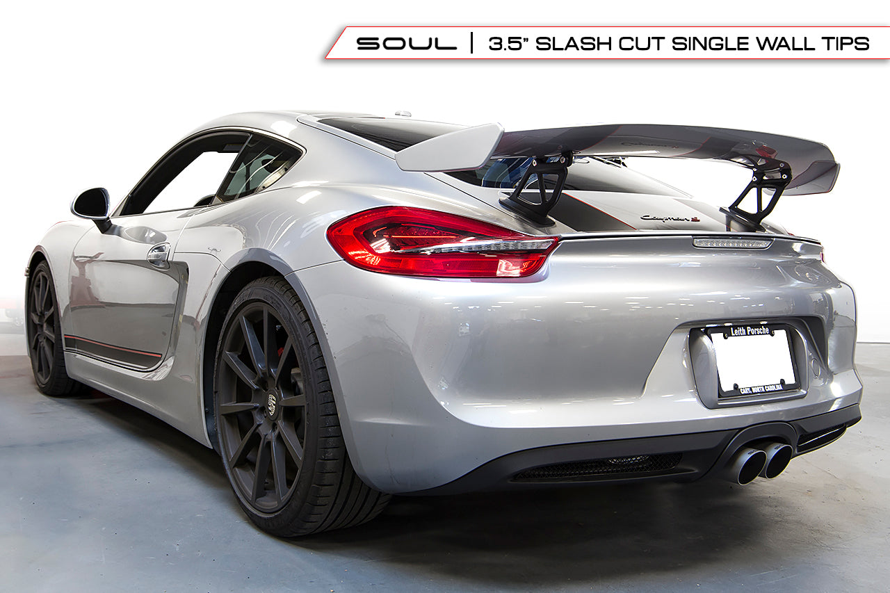 Soul Performance Porsche 981 Boxster / Cayman Performance Exhaust System
