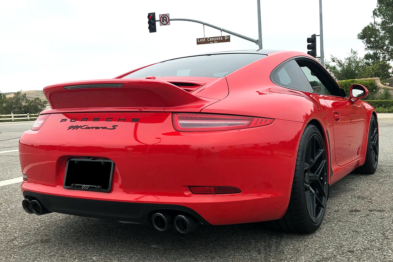 Soul Performance Porsche 991.1 Base with PSE / S / GTS Carrera Bolt On Exhaust Tips