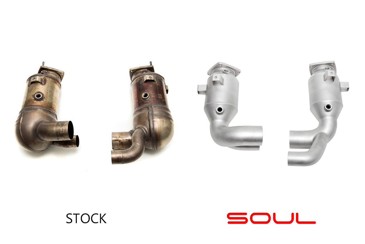 Soul Performance Porsche 991.2 Carrera Base / S (without PSE) Sport Catalytic Converters