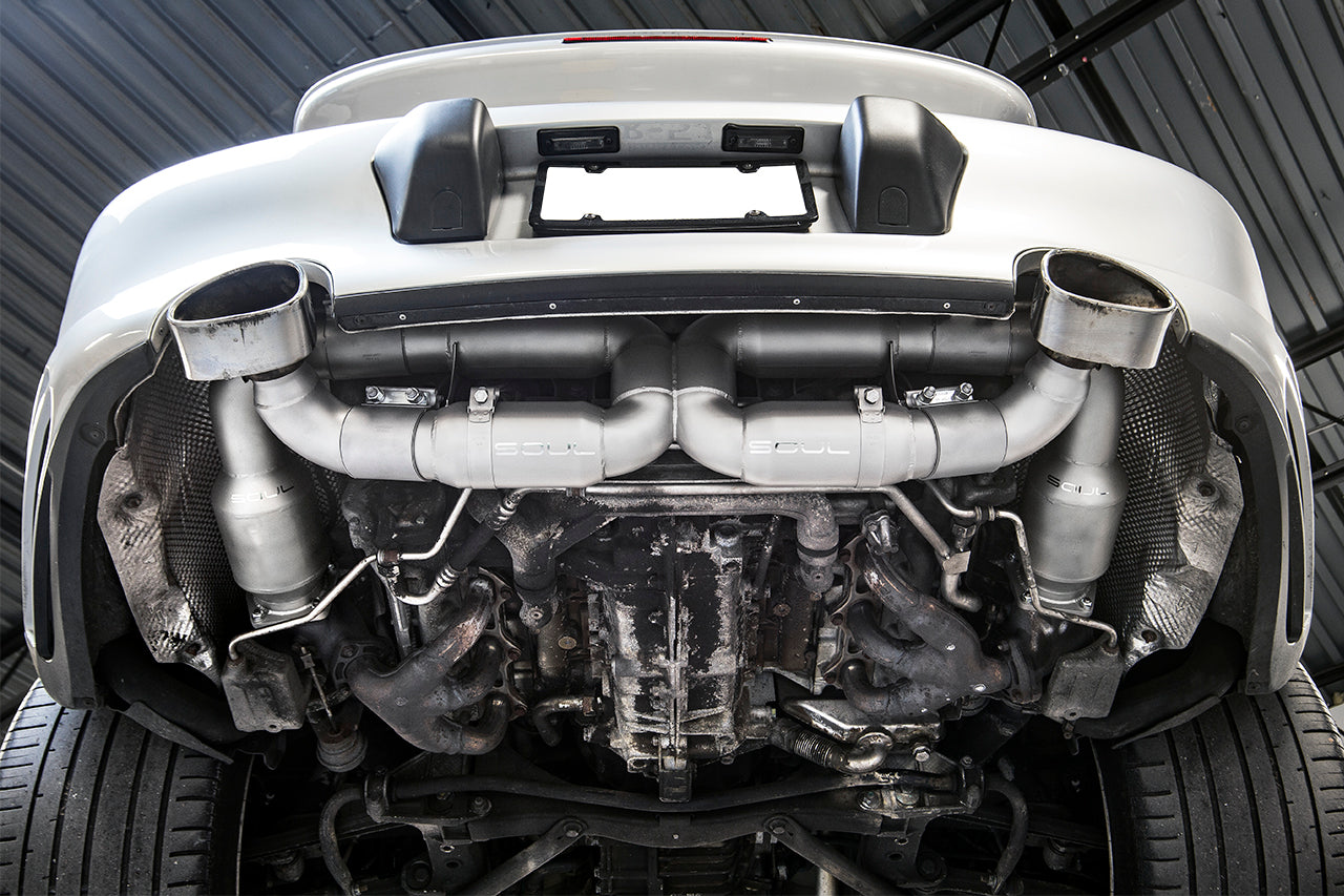 Soul Performance Porsche 996 Turbo Sport X-Pipe Exhaust System