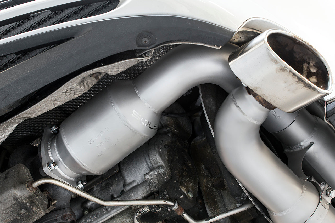 Soul Performance Porsche 996 Turbo Sport X-Pipe Exhaust System
