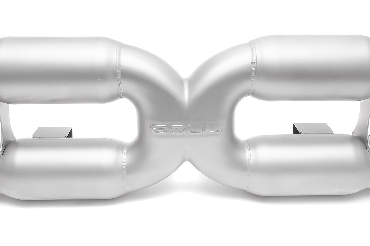 Soul Performance Porsche 996 Turbo Sport X-Pipe Exhaust System
