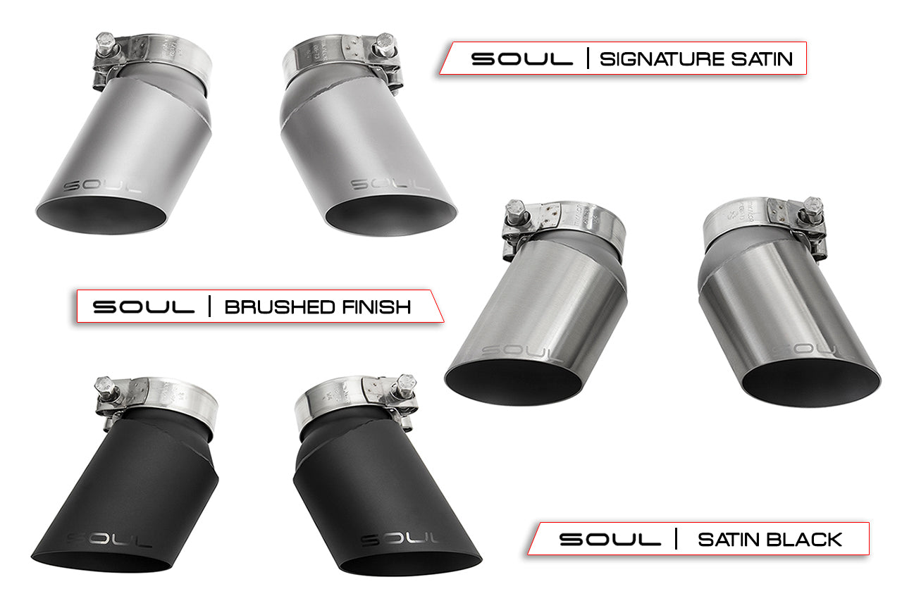Soul Performance Porsche 997.1 Turbo Competition X-Pipe Exhaust System