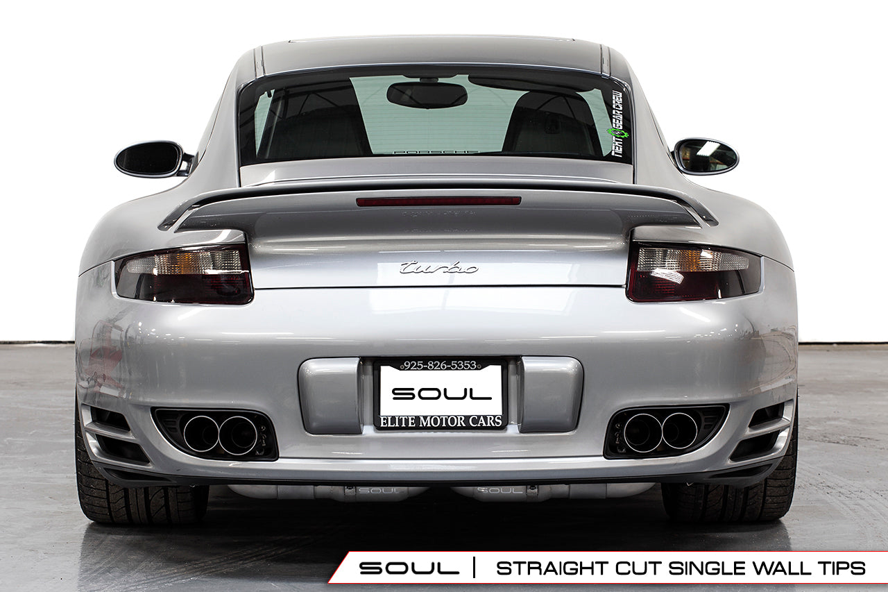Soul Performance Porsche 997.1 Turbo Sport X-Pipe Exhaust System