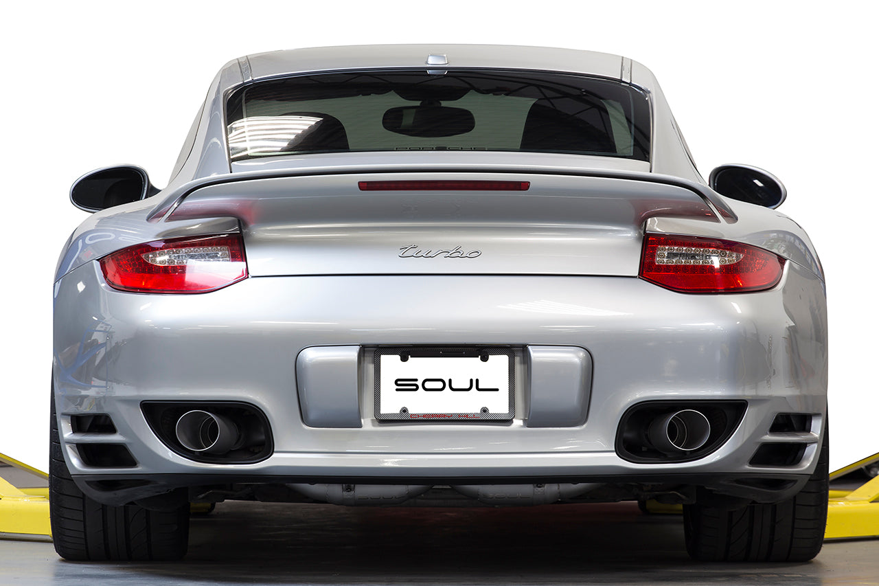 Soul Performance Porsche 997.2 Turbo GT2 Style Bolt On Exhaust Tips