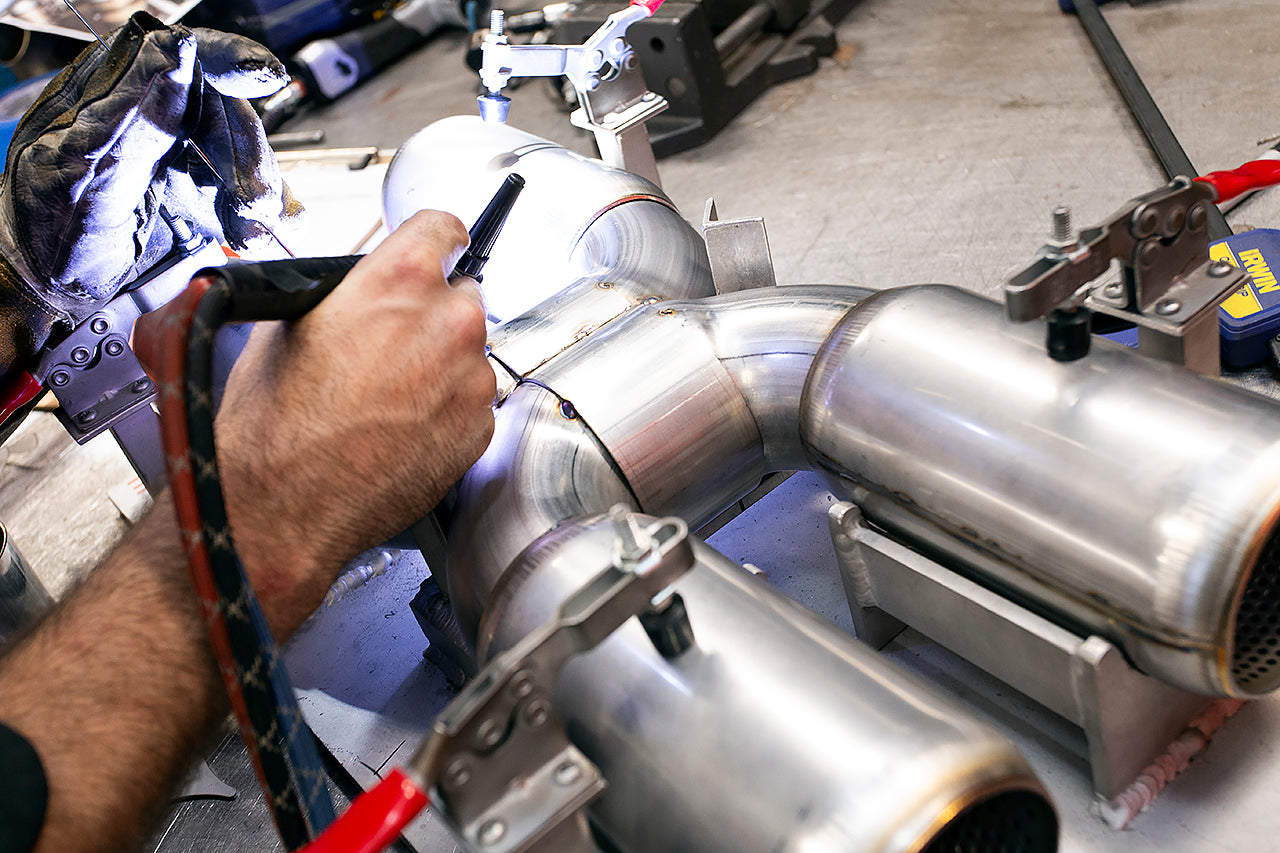 Soul Performance Porsche 997.2 Turbo Competition X-Pipe Exhaust System