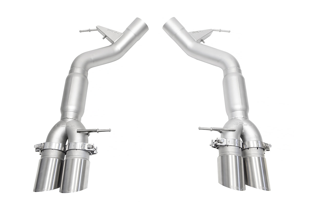 Soul Performance BMW F10 M5 Resonated Muffler Bypass Exhaust