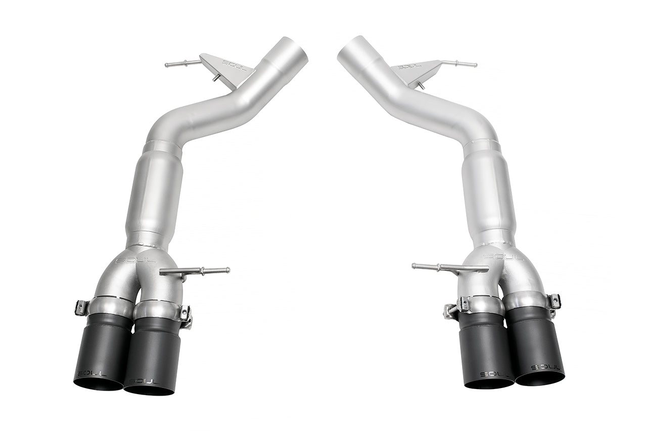 Soul Performance BMW F10 M5 Resonated Muffler Bypass Exhaust
