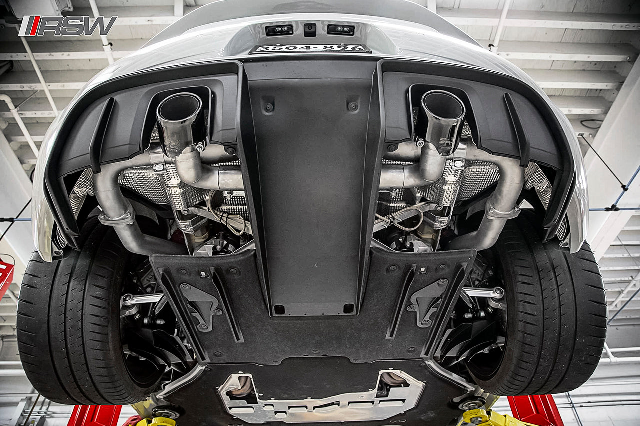 Soul Performance Porsche 718 GT4 Clubsport Race Exhaust System