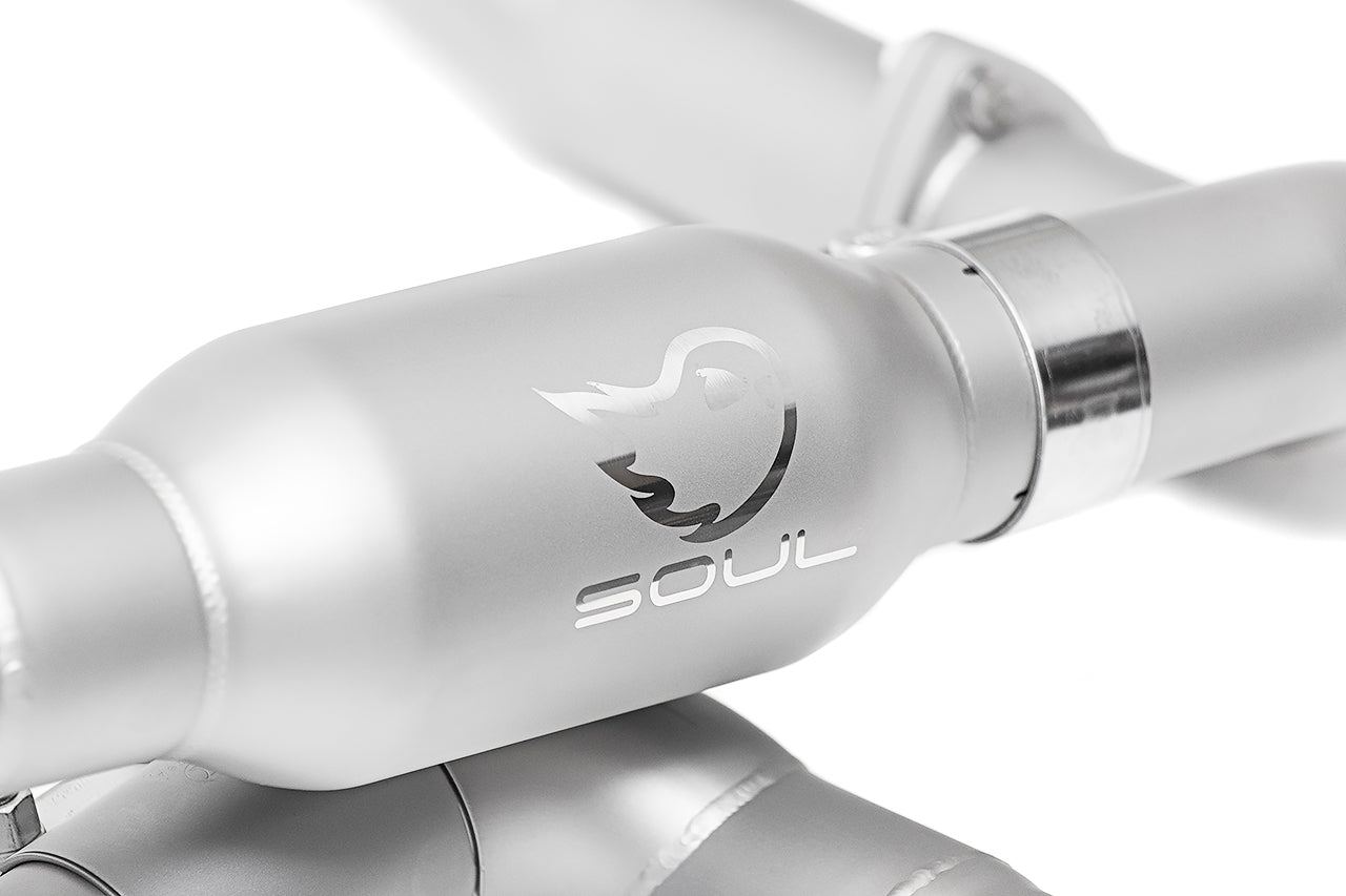 Soul Performance Porsche 718 GT4 Clubsport Race Exhaust System