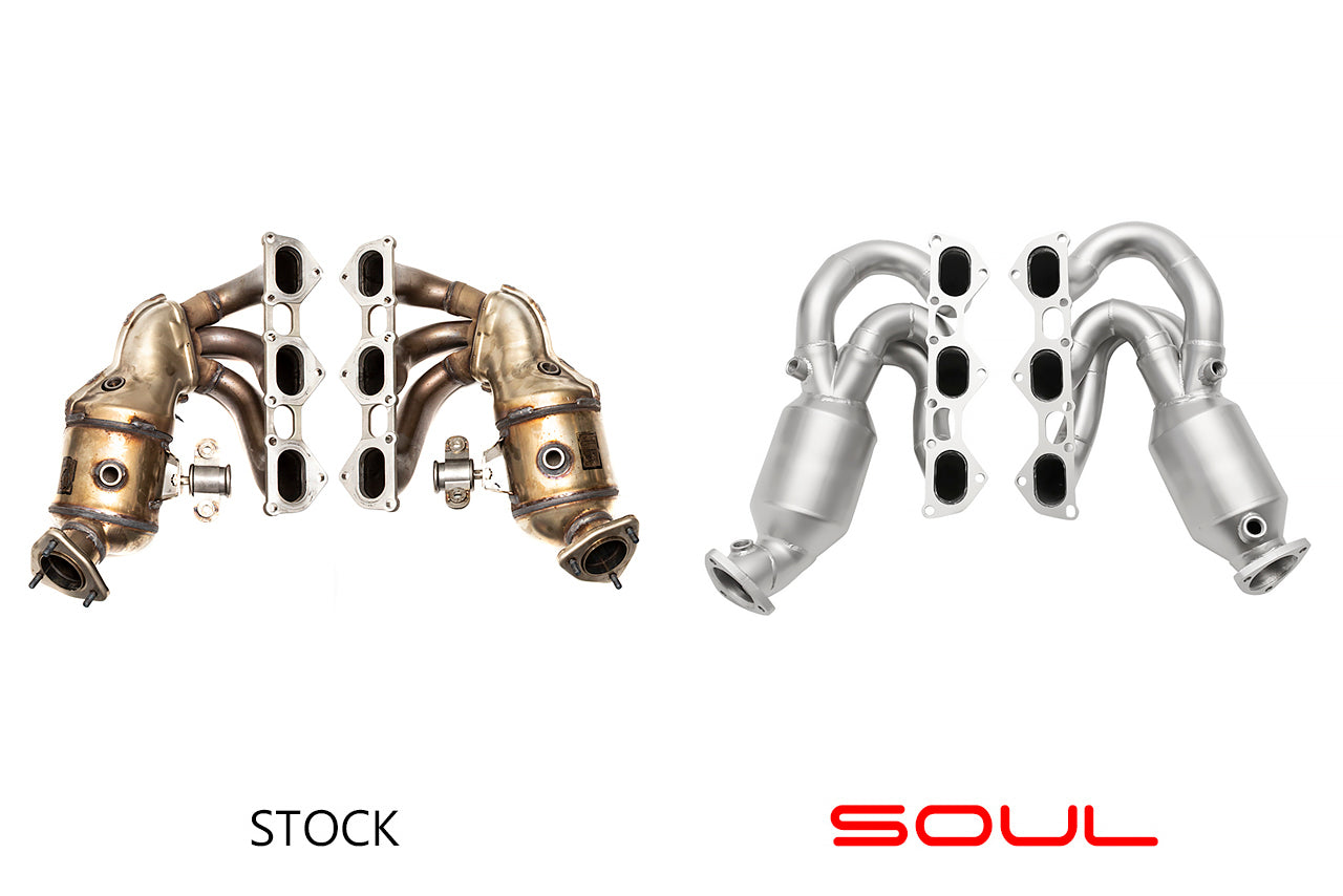 Soul Performance Porsche 718 GT4 / Spyder / GTS 4.0L Street Headers