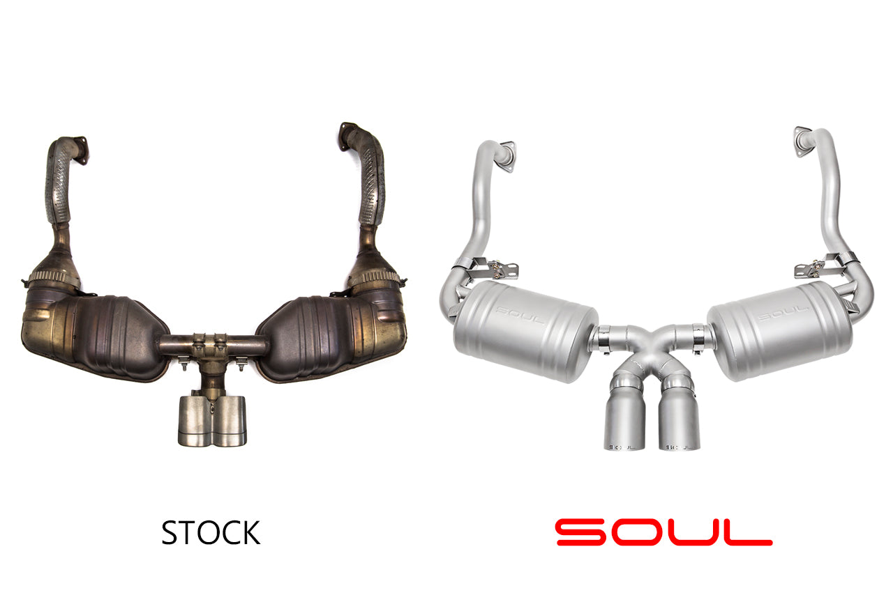 Soul Performance Porsche 987.1 Boxster / Cayman Performance Exhaust System