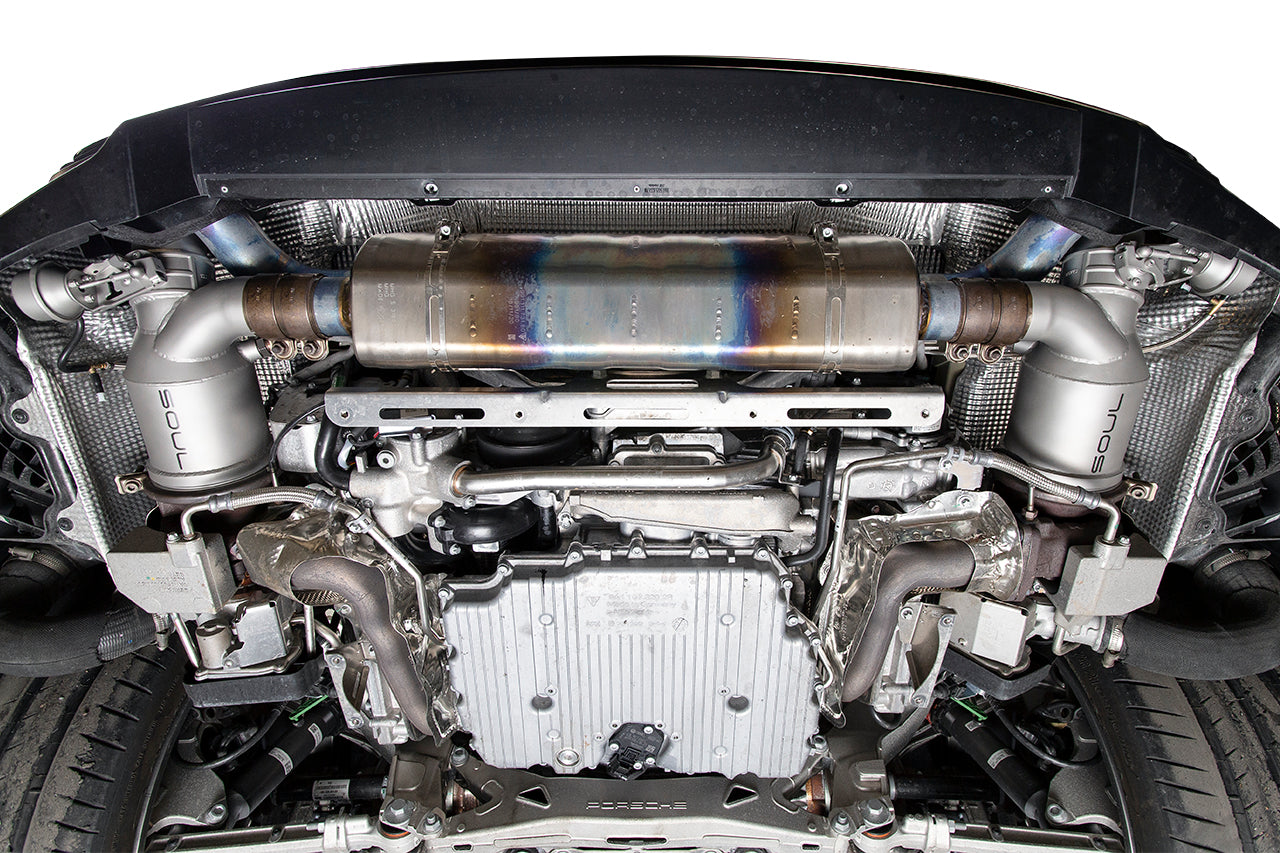 Soul Performance Porsche 991.2 GT2 RS Cat Bypass Pipes