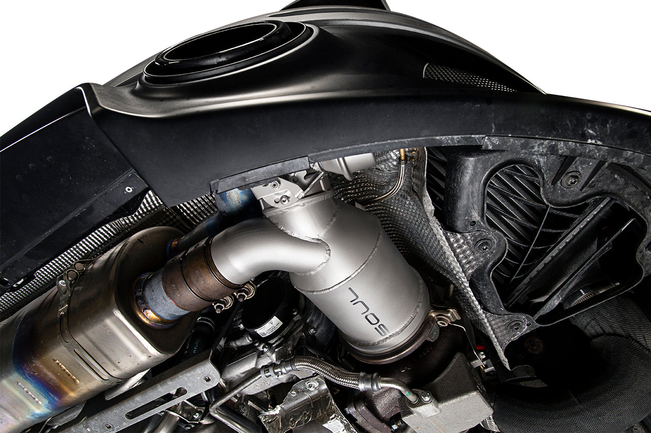 Soul Performance Porsche 991.2 GT2 RS Cat Bypass Pipes