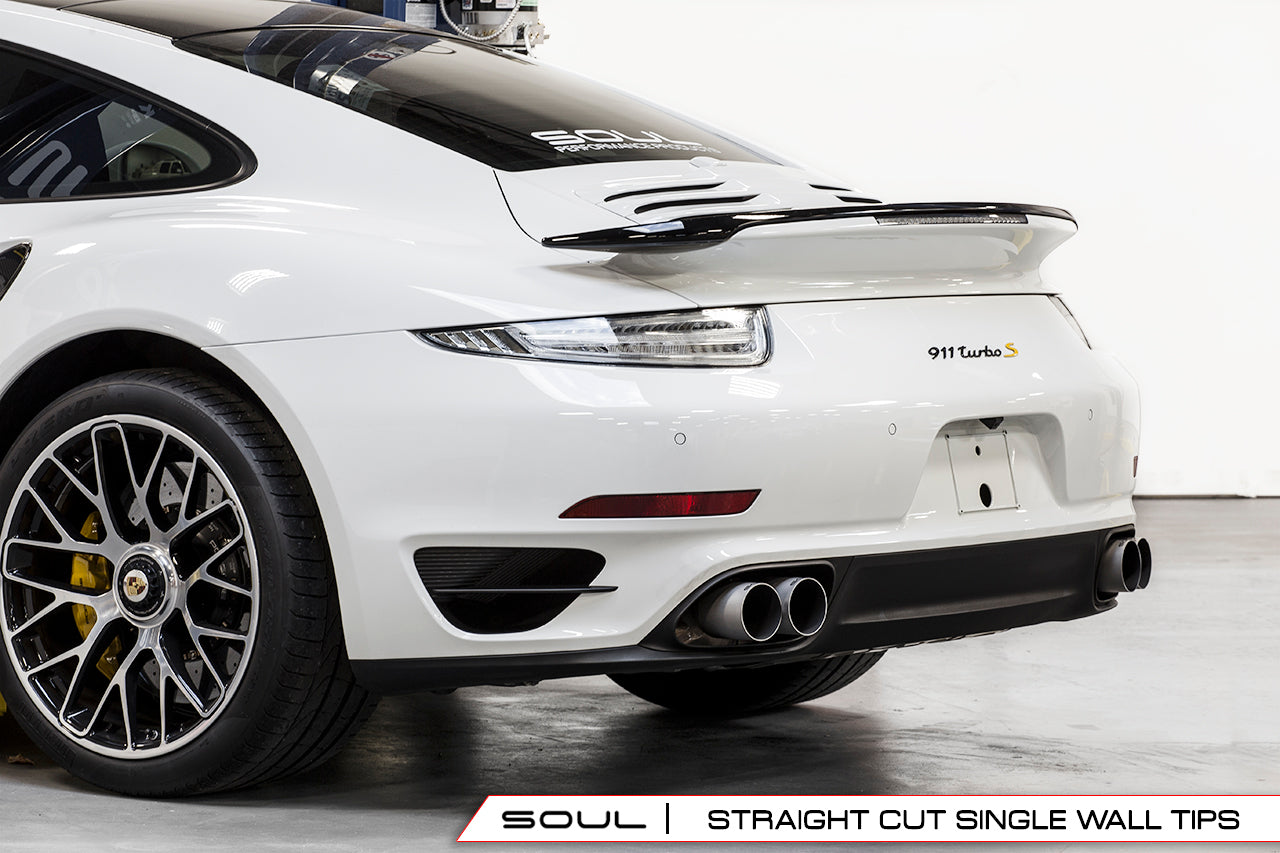 Soul Performance Porsche 991 Turbo X-Pipe Exhaust
