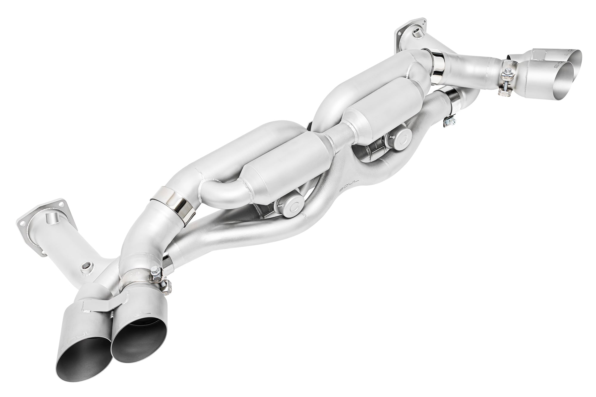 Soul Performance Porsche 991 Turbo Valved Exhaust System